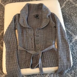 Grey Cardigan